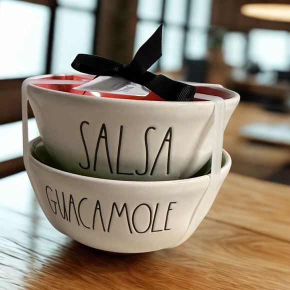 Rae Dunn Other - Rae Dunn White Salsa and Guacamole Bowls